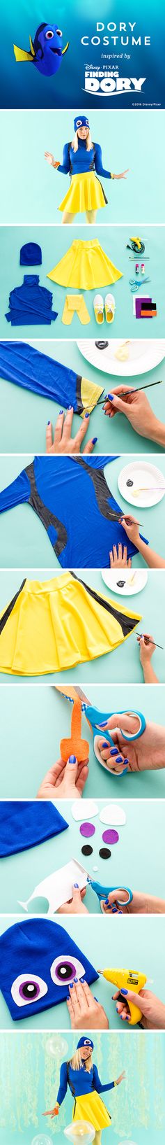 How to DIY a Dory Costume From Finding Dory