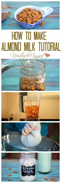 How to Make Almond Milk