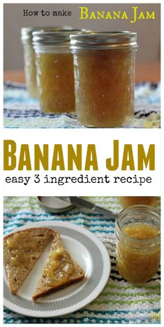 How To Make Banana Jam