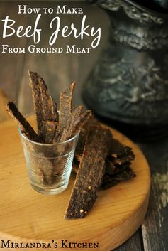 How to make Beef Jerky from Ground Meat including Wild Game