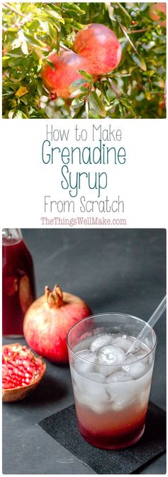 How to Make Grenadine Syrup from Scratch