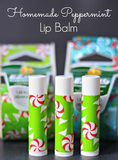 how to Make Homemade Lip Balm