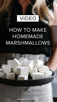 How to Make Homemade Marshmallows