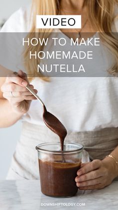 How to Make Homemade Nutella (dairy-free, vegan, paleo