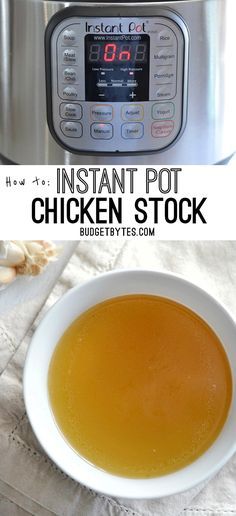 How to Make Instant Pot Chicken Stock