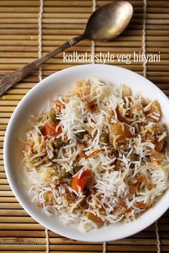 How to make kolkata style veg biryani