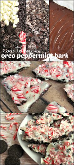 How to make Peppermint Bark- With Oreos