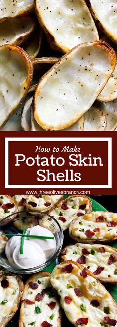 How to Make Potato Skin Shells