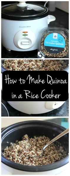 How to Make Quinoa in a Rice Cooker