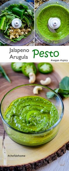 How To Make Spicy Arugula Pesto