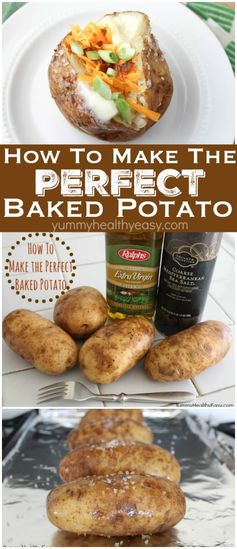 How To Make the Perfect Baked Potato