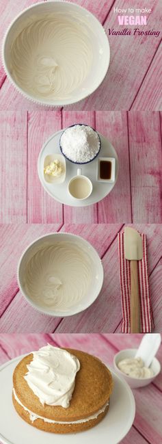 How To Make Vegan Vanilla Frosting