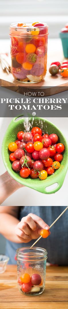 How To Pickle Cherry Tomatoes