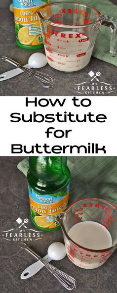 How to Substitute for Buttermilk