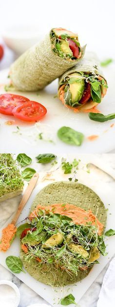 Hummus Veggie Wrap Plus 10 Heavenly Hummus Recipes to Make at Home