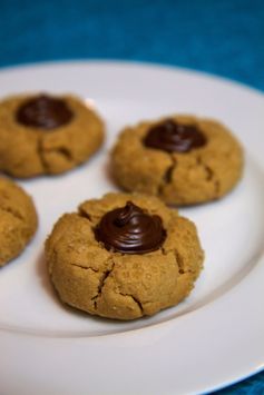 (I Can't Believe They're Vegan Peanut Butter Kiss Cookies