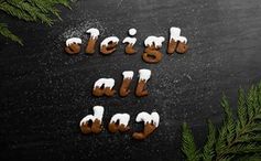 Iced Christmas-Cookie Letters