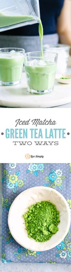 Iced Matcha Green Tea 