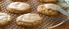 Iced Oatmeal-Cardamom Cookies