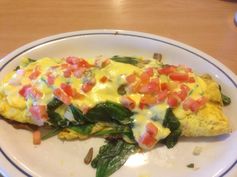 IHOP Spinach and Mushroom Omelette Knockoff