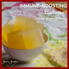 IMMUNE BOOSTING Lemon, Ginger and Honey Gummies (AIP/Paleo