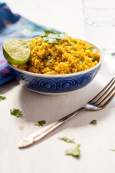 Indian Spiced Cauliflower Rice - Thermomix