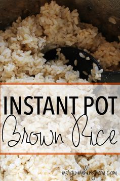 Instant Pot Brown Rice