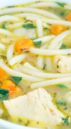 Instant Pot Chicken Noodle Soup