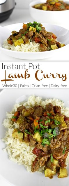 Instant Pot Lamb Curry