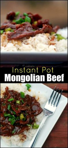 Instant Pot Mongolian Beef