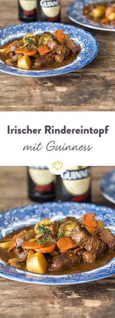 Irischer Rindfleischeintopf mit Guinness