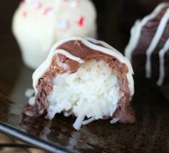 Irresistible Chocolate Covered Coconut Truffles