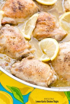 Irresistible Lemon-Garlic Chicken Thighs