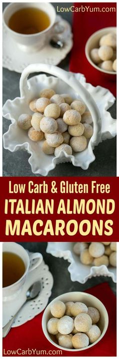 Italian Almond Macaroons - Gluten Free