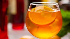 Italian Aperol Spritz Punch