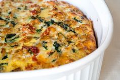 Italian Quinoa Breakfast Casserole