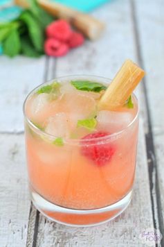 Italian Raspberry Mojito