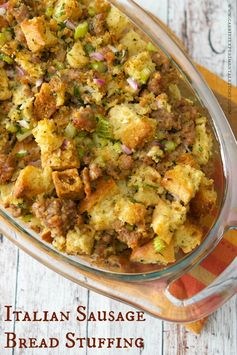 Italian Sausage Bread Stuffing