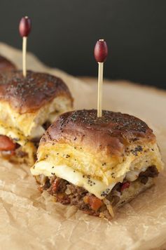 Jalapeño Cheeseburger Party Buns