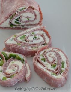 Jalapeño, Salami & Cream Cheese Roll-up