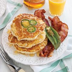 Jalapeño-Cornbread Pancakes