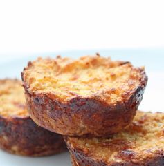 Jalapeno and Cheddar Cauliflower Muffins (Low carb and gluten free