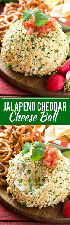 Jalapeno Cheddar Cheese Ball