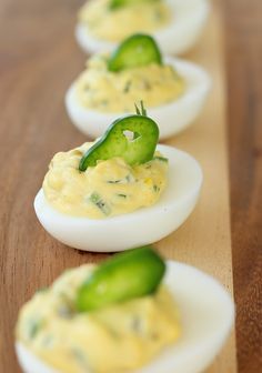 Jalapeno Deviled Eggs