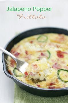 Jalapeno Popper Frittata – Low Carb and Gluten Free