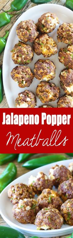 Jalapeno Popper Meatballs