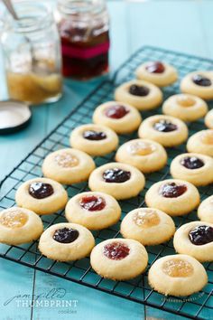 Jam-Filled Thumbprint Cookies