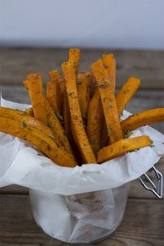 Jamaican Jerk Butternut Squash Fries