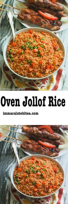 Jellof Rice(Oven Baked