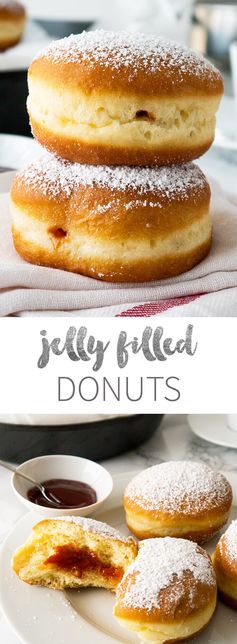 Jelly filled Carnival Donuts